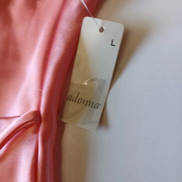 Lot Of 2 Silky Nightgown Intimate Sleepwear Lingerie-Pink & Turquoise Blue - Picture 8 of 16